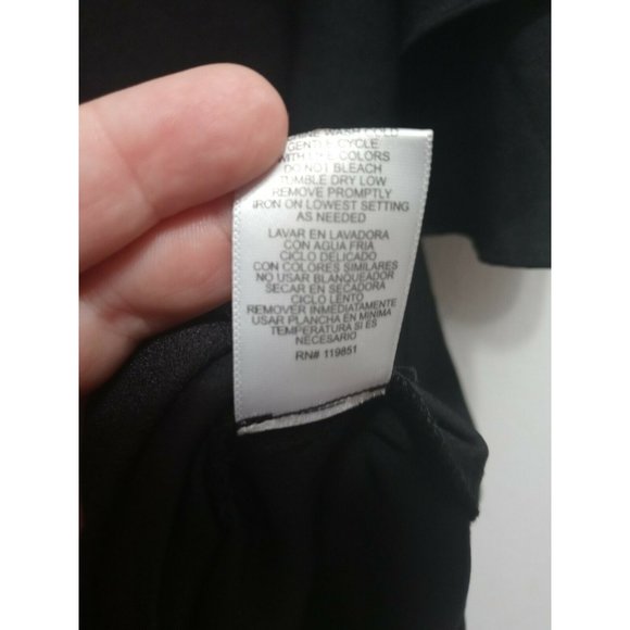 NWT Big Strike USA by HS Little Black Dress Mid-Thigh Ladies Size Large *NEW* - Picture 8 of 8